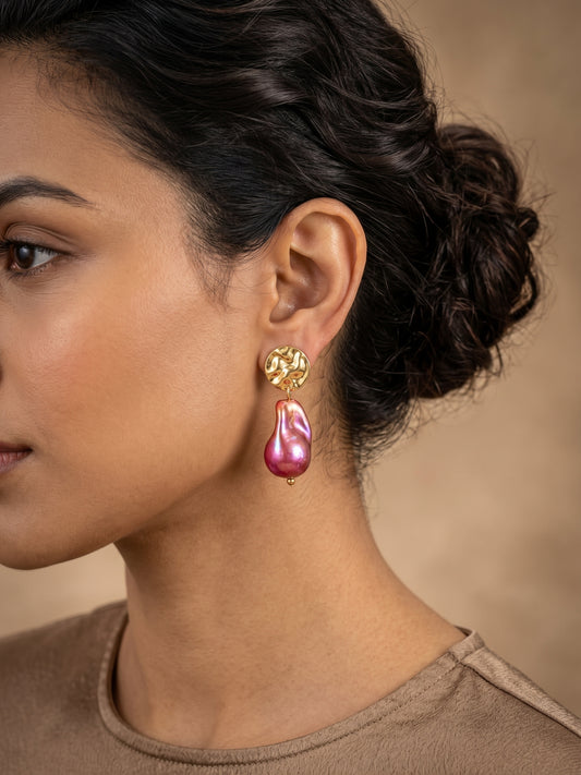 Arete Gota Rosa