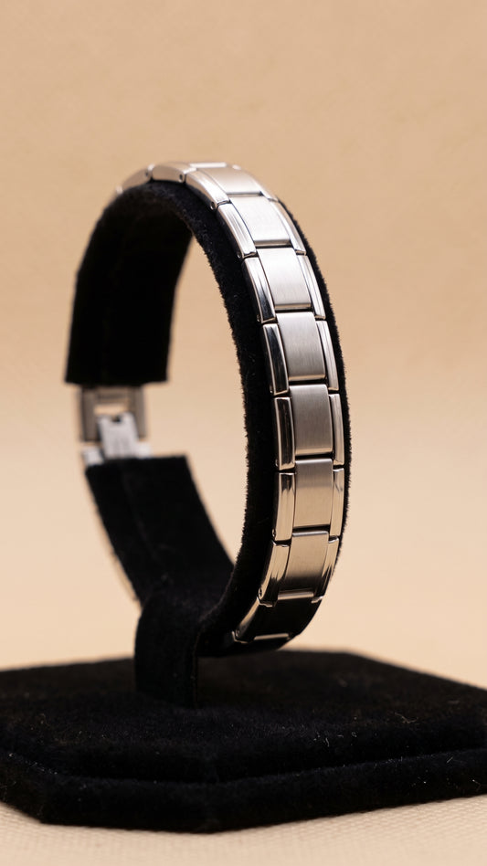 Pulsera Italiana plateada