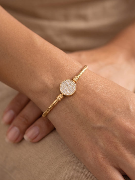 Pulsera Pand0ra dorada