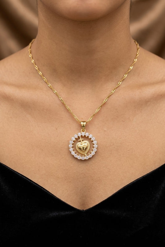 Collar Corazon divino